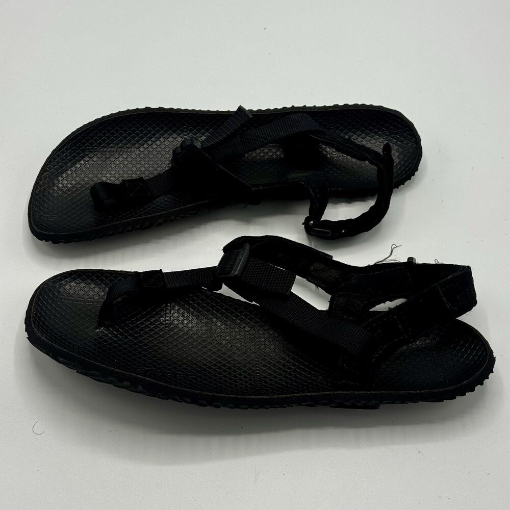 Shamma Warrior Barefoot Minimalist Sandals Strappy Black Mens 6.5 Womens 7.5-8